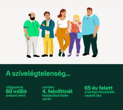 A szívelégtelenség Magyarországon mintegy 240 ezer embert érint